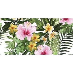 TROPICAL FLOWERS INSERTO 2X30X60 RECT G1